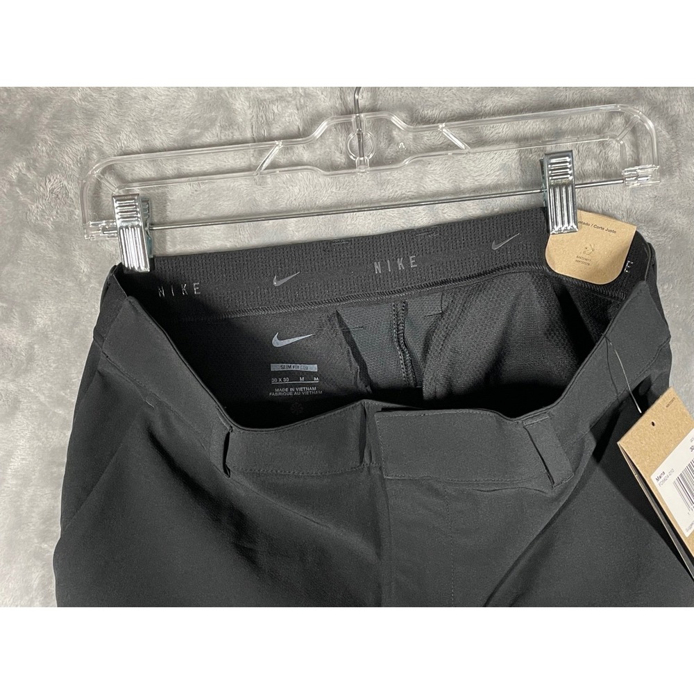 Nike Golf Dri-FIT Victory Slim Fit Pants Mens 30x30 Black FD5624-010 NEW - Picture 6 of 12